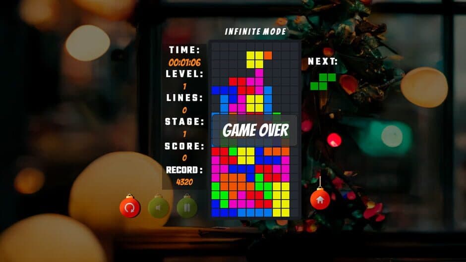Скриншот 2 из Tetris Christmas