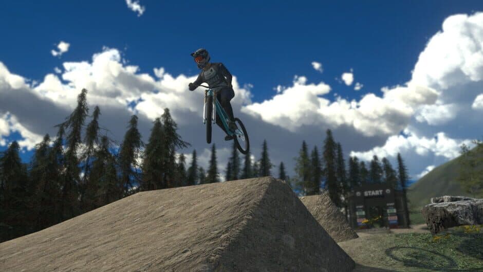 Скриншот 2 из Downhill Pro Racer