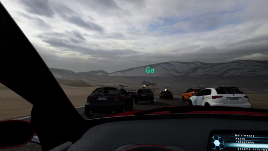 Скриншот 2 из VR Racing on Dinosaur Island
