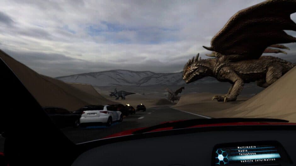 Скриншот 6 из VR Racing on Dinosaur Island