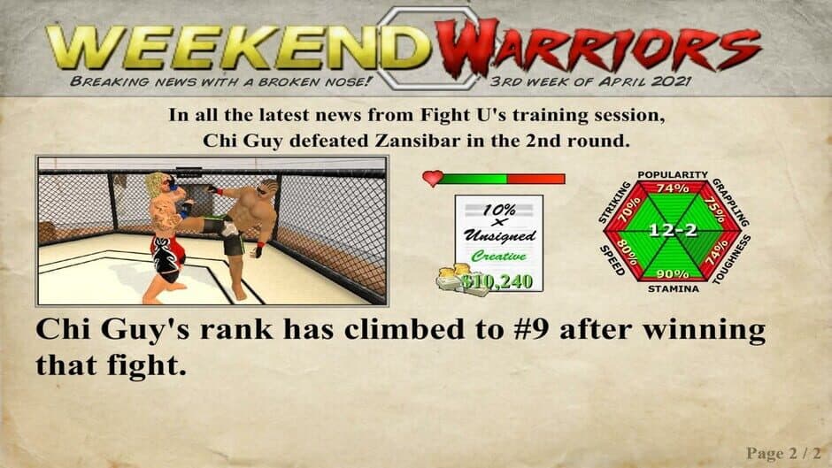 Скриншот 7 из Weekend Warriors MMA