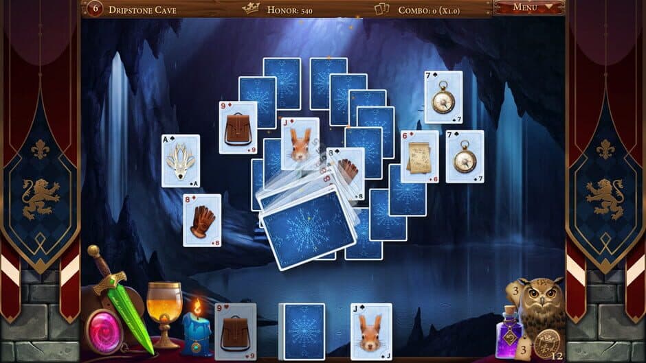 Скриншот 1 из Medieval Tales Solitaire