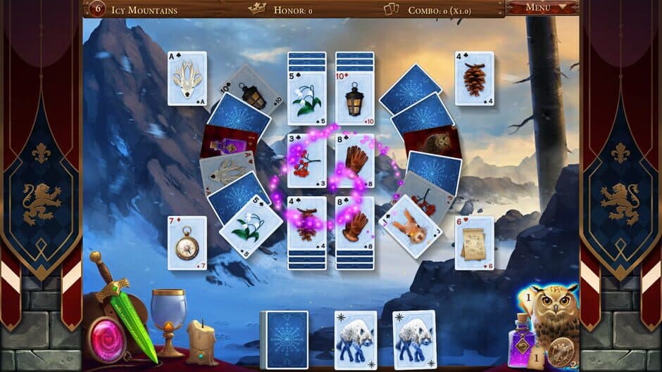 Скриншот 3 из Medieval Tales Solitaire