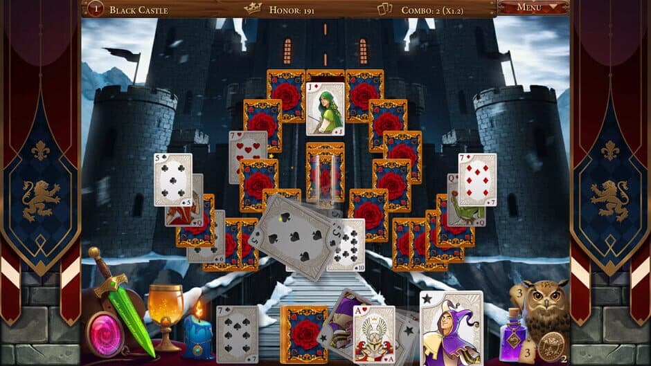 Скриншот 7 из Medieval Tales Solitaire