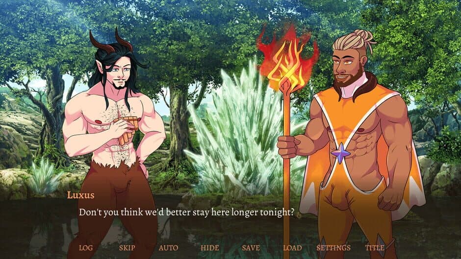 Скриншот 4 из Burning Secrets: A Bara Visual Novel