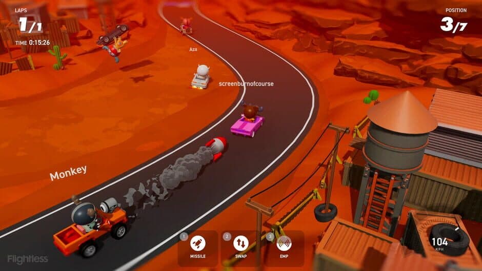 Скриншот 4 из Monster Racing League