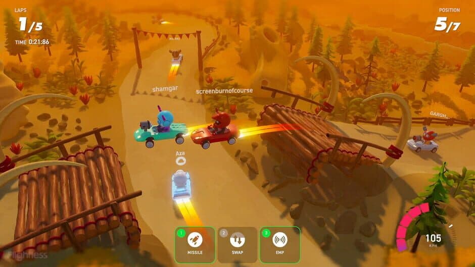 Скриншот 5 из Monster Racing League