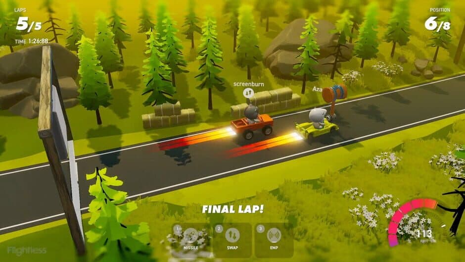 Скриншот 7 из Monster Racing League