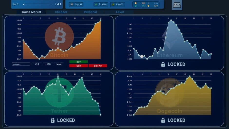 Скриншот 3 из Coin Trader Simulator