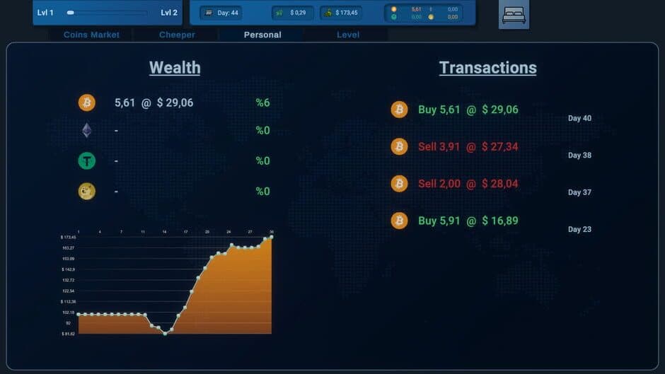 Скриншот 4 из Coin Trader Simulator