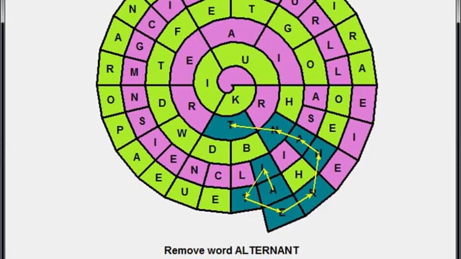 Скриншот 2 из WordSpiral