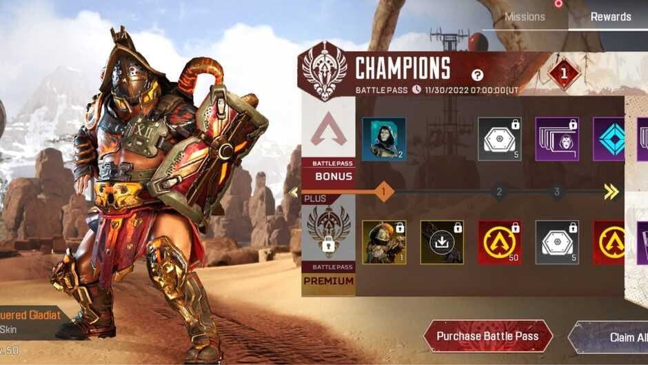 Скриншот 1 из Apex Legends Mobile: Champions