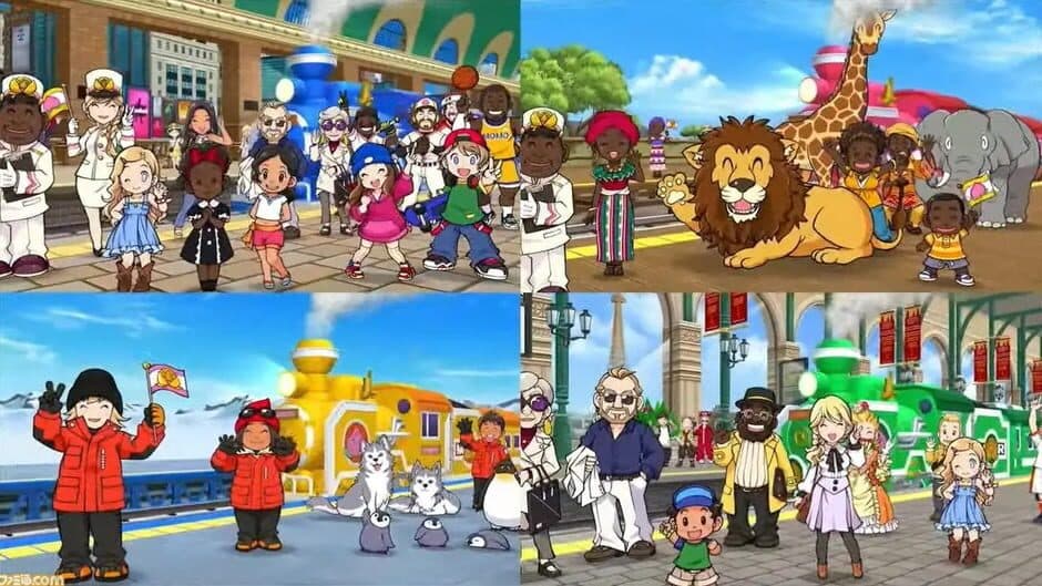 Скриншот 1 из Momotaro Dentetsu World: Chikyuu ha Kibou de Mawatteru!