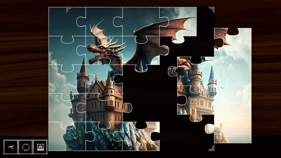 Скриншот 2 из Fantasy Jigsaw Puzzles: Dragons