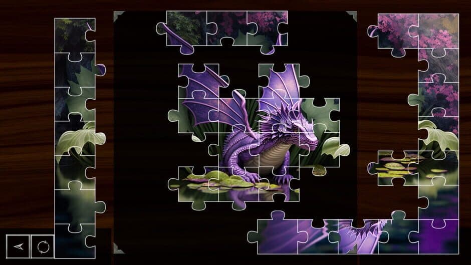 Скриншот 4 из Fantasy Jigsaw Puzzles: Dragons