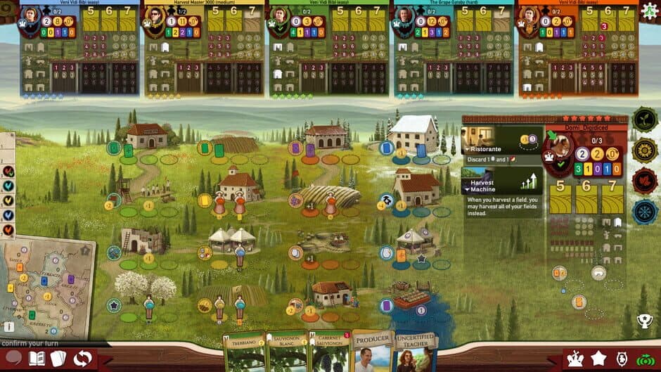 Скриншот 1 из Viticulture: Essential Edition - Tuscany Expansion