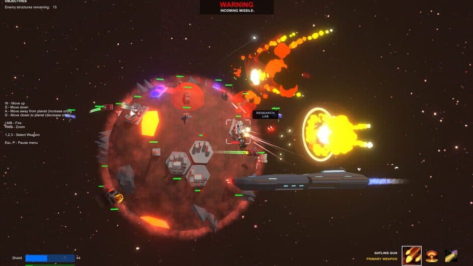 Скриншот 1 из Orbital Bombardment