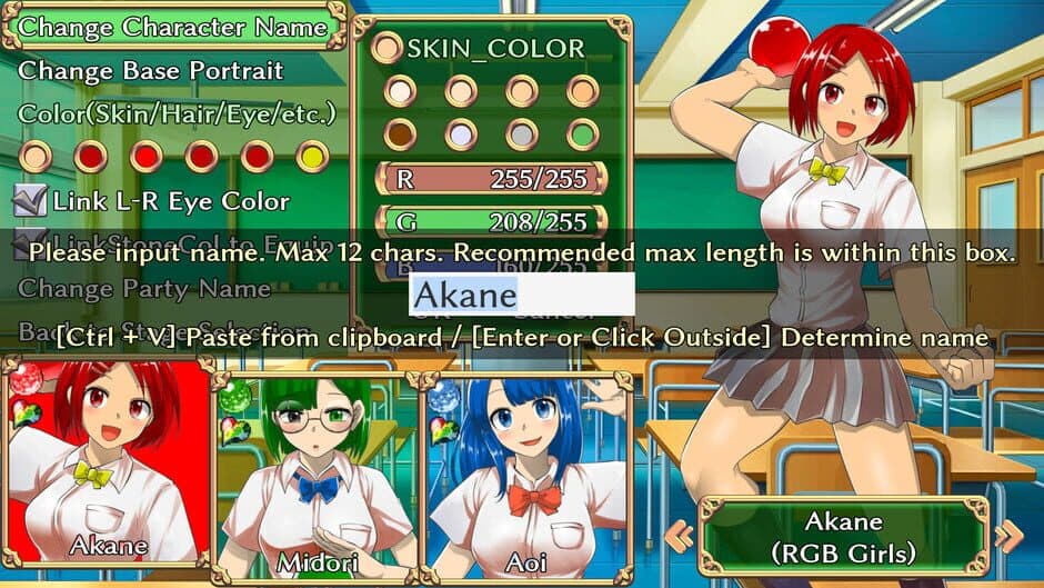 Скриншот 5 из Students of Light Bonds: Typing RPG with Character Creation