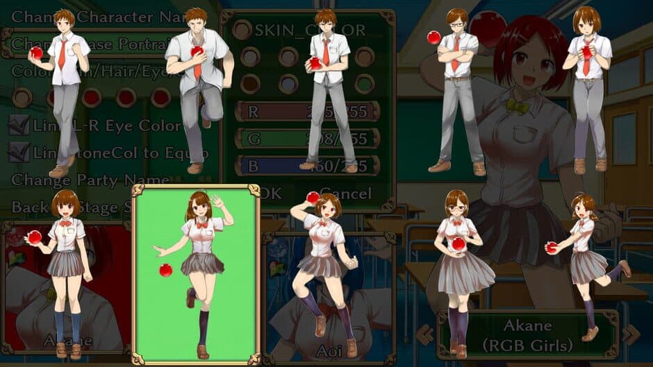Скриншот 6 из Students of Light Bonds: Typing RPG with Character Creation