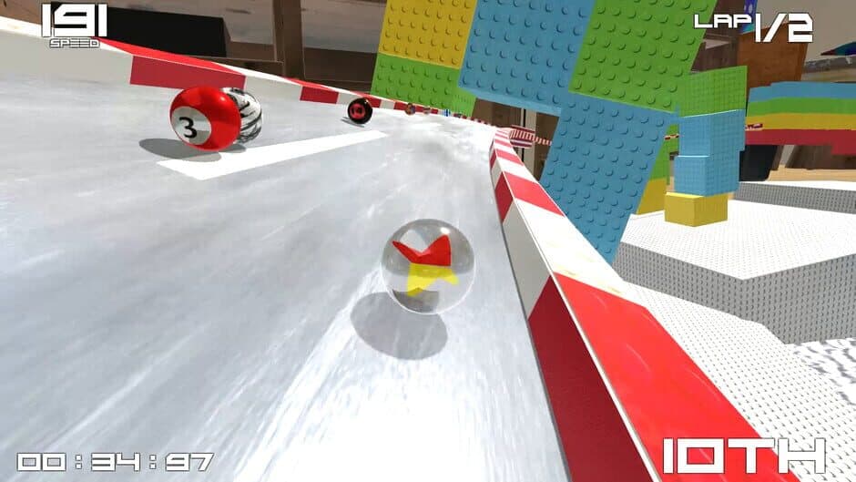 Скриншот 2 из Marble Ball: Racing 2022