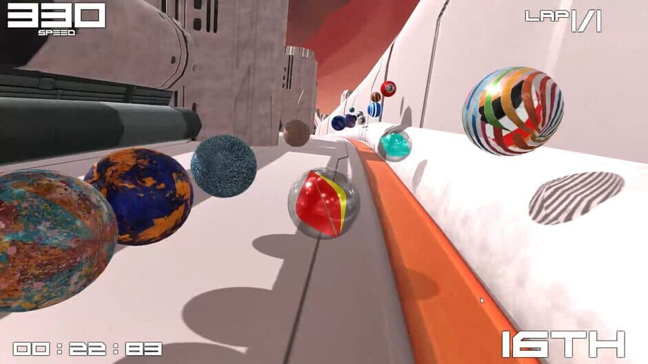 Скриншот 6 из Marble Ball: Racing 2022