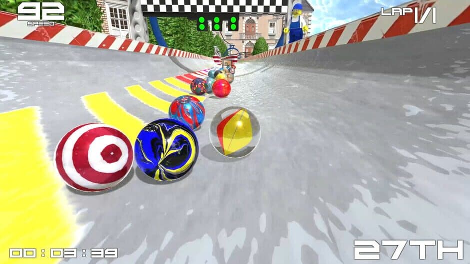 Скриншот 12 из Marble Ball: Racing 2022