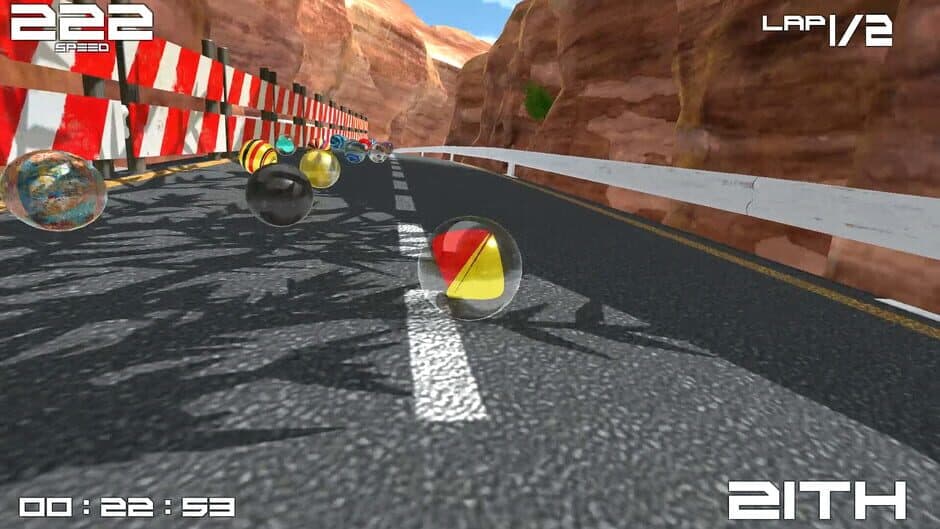 Скриншот 8 из Marble Ball: Racing 2022
