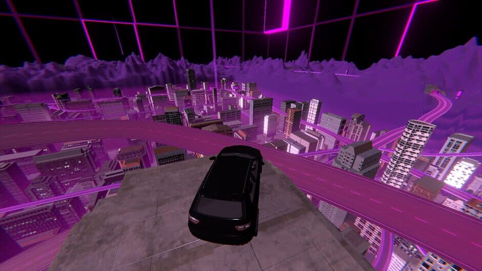 Скриншот 1 из Rhythm Drive: Synthwave City
