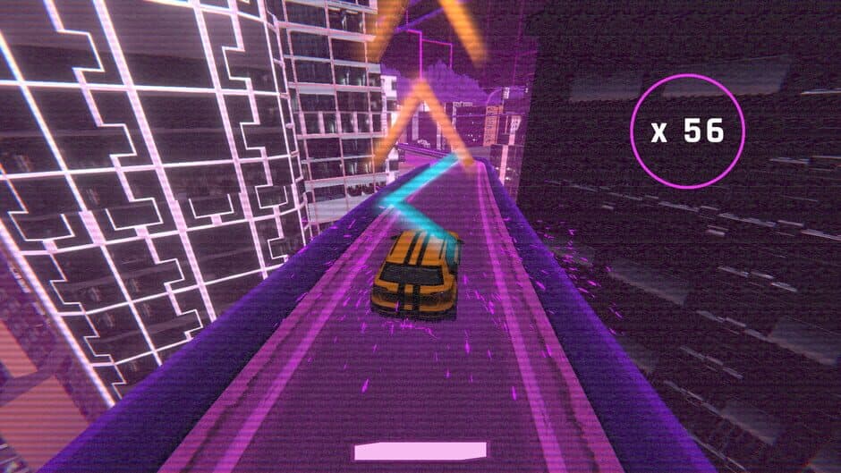 Скриншот 7 из Rhythm Drive: Synthwave City