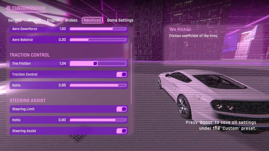 Скриншот 2 из Rhythm Drive: Synthwave City