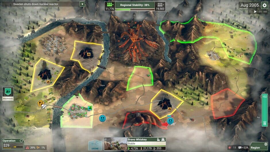 Скриншот 1 из Rebel Inc: Escalation - Dollars & Disasters