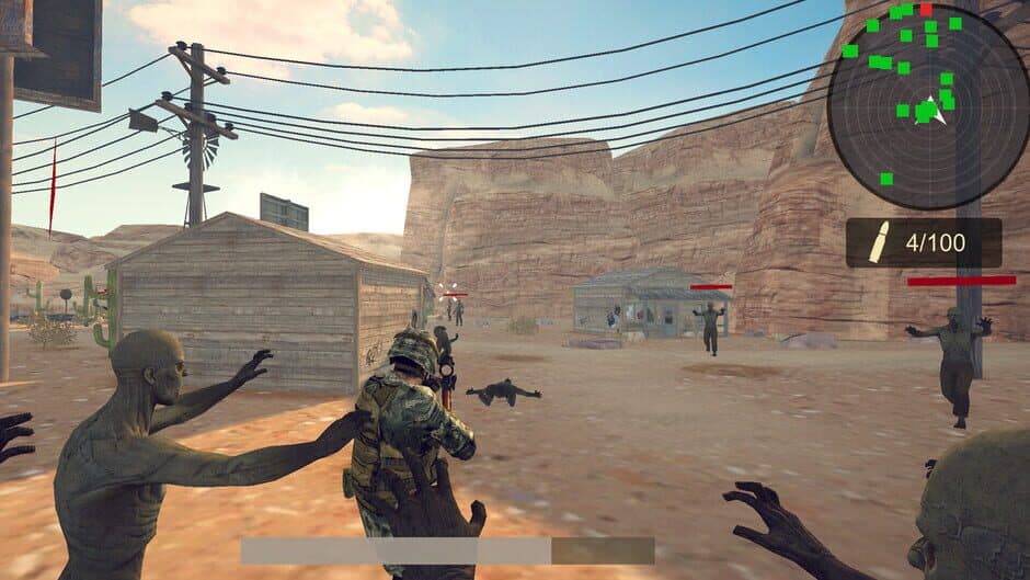 Скриншот 5 из Real Zombie War Simulator