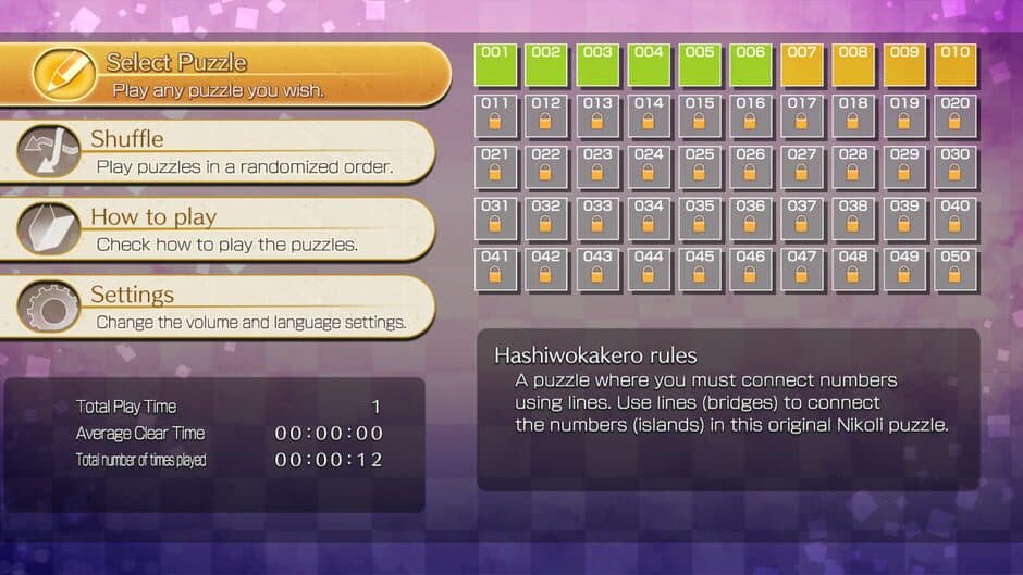 Скриншот 4 из Puzzle by Nikoli S Hashiwokakero