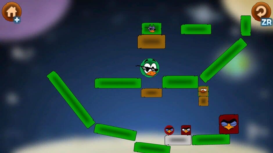 Скриншот 3 из Red Bird Adventure: Classic Physics Puzzle