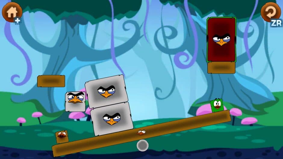 Скриншот 4 из Red Bird Adventure: Classic Physics Puzzle