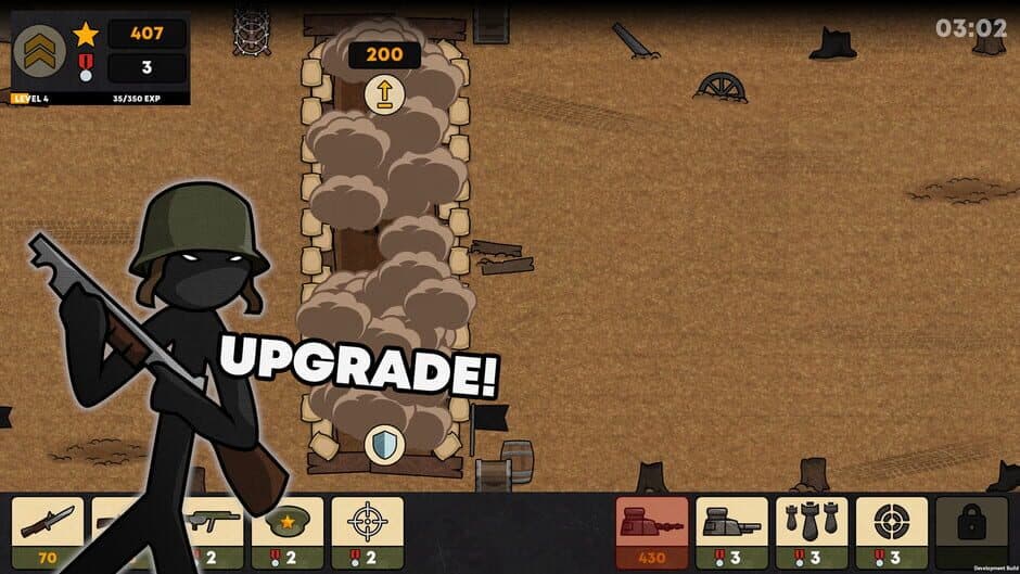 Скриншот 2 из Stickman Trenches
