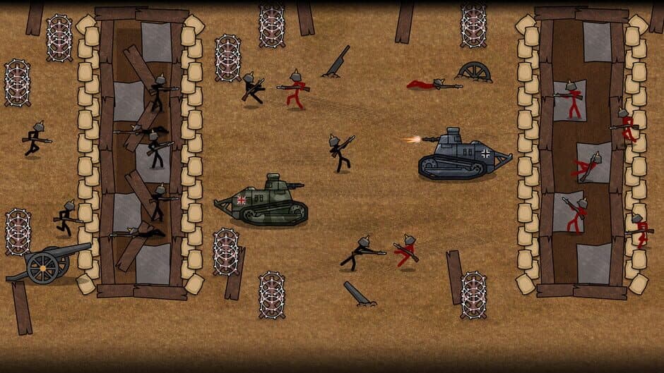 Скриншот 3 из Stickman Trenches