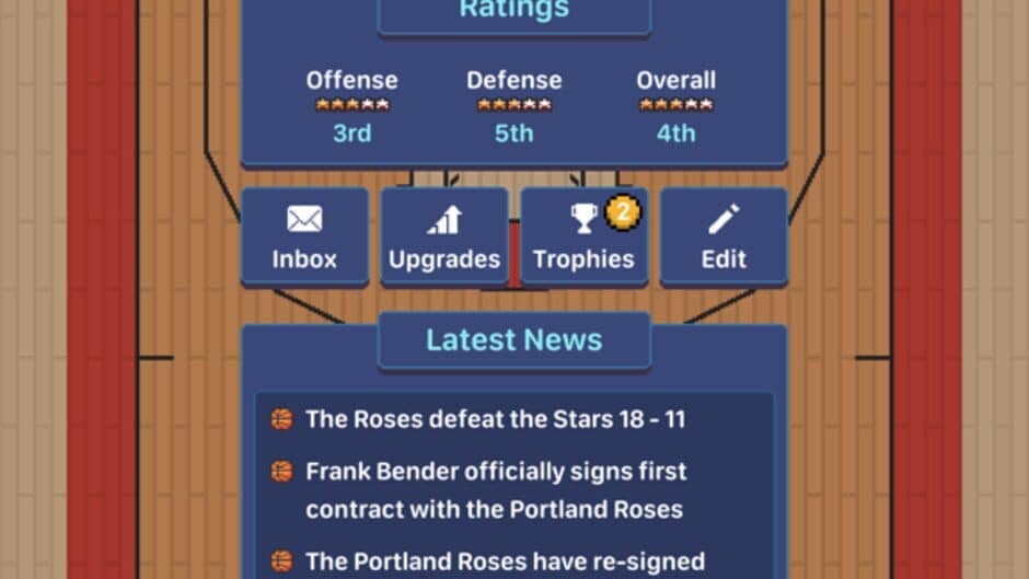 Скриншот 10 из Hoop League Tactics