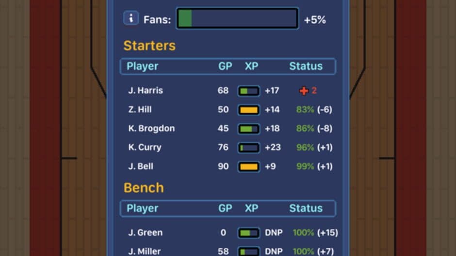 Скриншот 5 из Hoop League Tactics