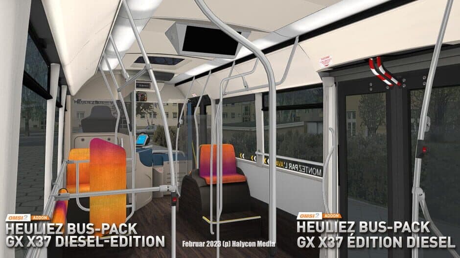 Скриншот 12 из OMSI 2: Heuliez Bus Pack - GX x37: Diesel Edition