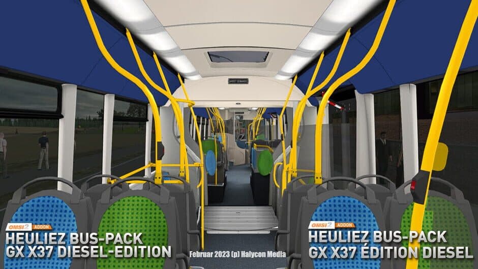 Скриншот 9 из OMSI 2: Heuliez Bus Pack - GX x37: Diesel Edition