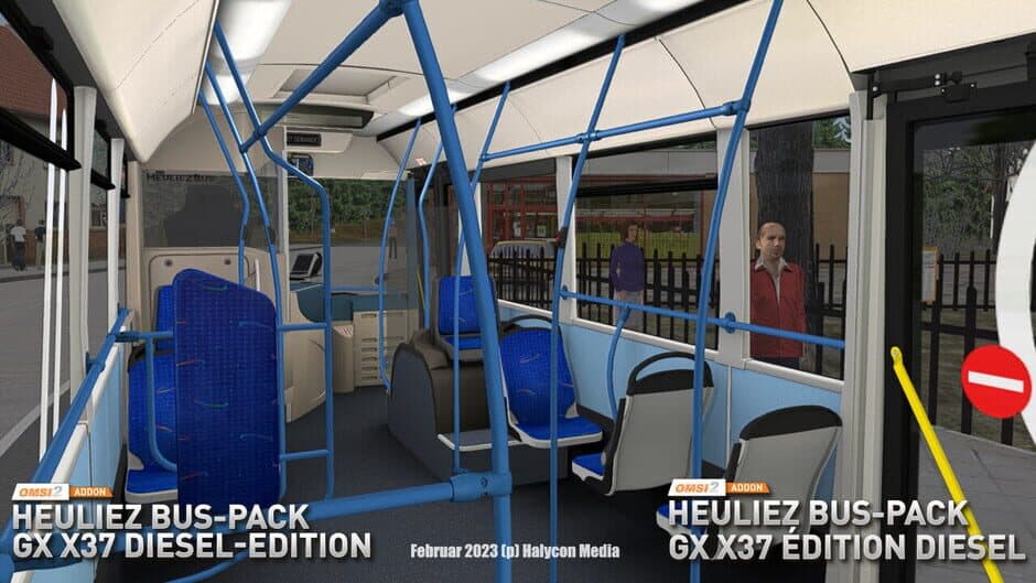 Скриншот 7 из OMSI 2: Heuliez Bus Pack - GX x37: Diesel Edition