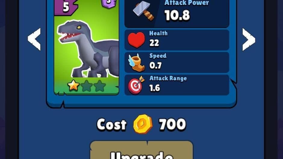 Скриншот 2 из Dino Merge Wars