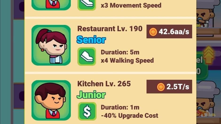 Скриншот 3 из Idle Kitchen Tycoon