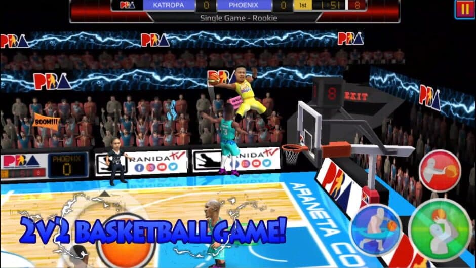 Скриншот 1 из Basketball Slam!