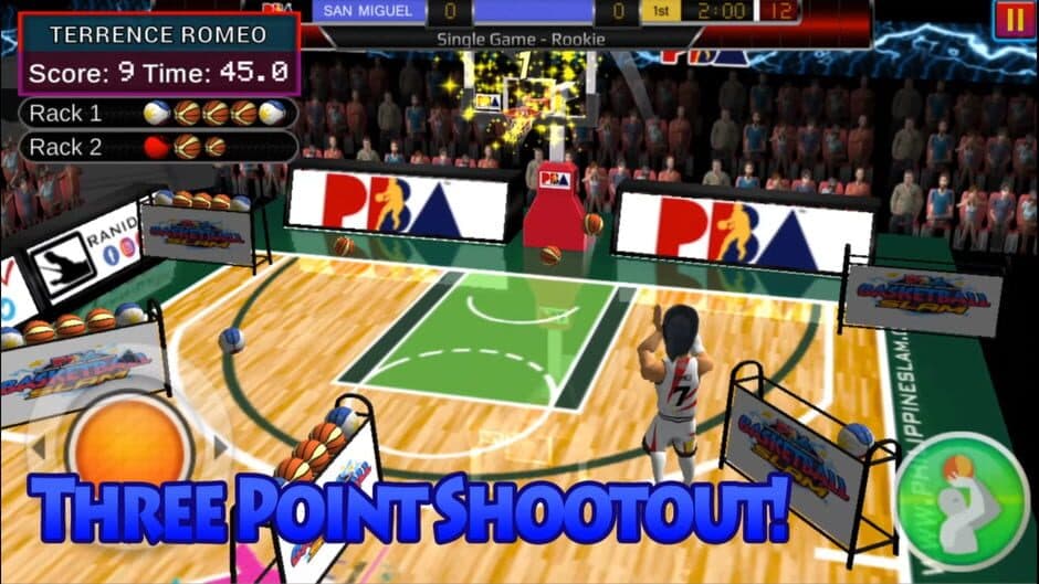 Скриншот 4 из Basketball Slam!