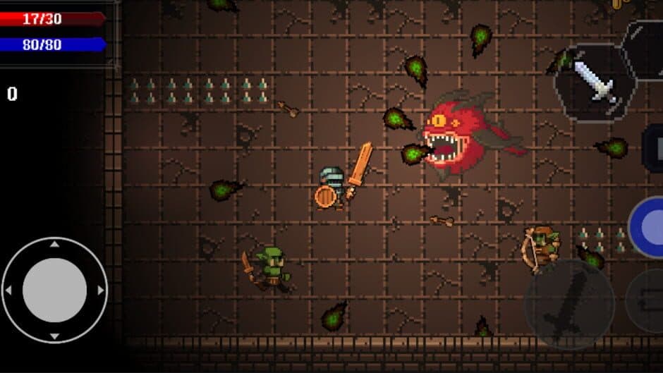 Скриншот 2 из Shadows of Dungeon