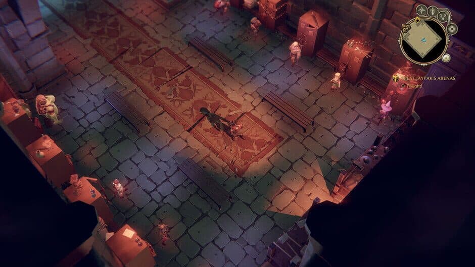 Скриншот 2 из The Dungeon of Naheulbeuk: The Amulet of Chaos - Chicken Edition: Splat Jaypak's Arenas