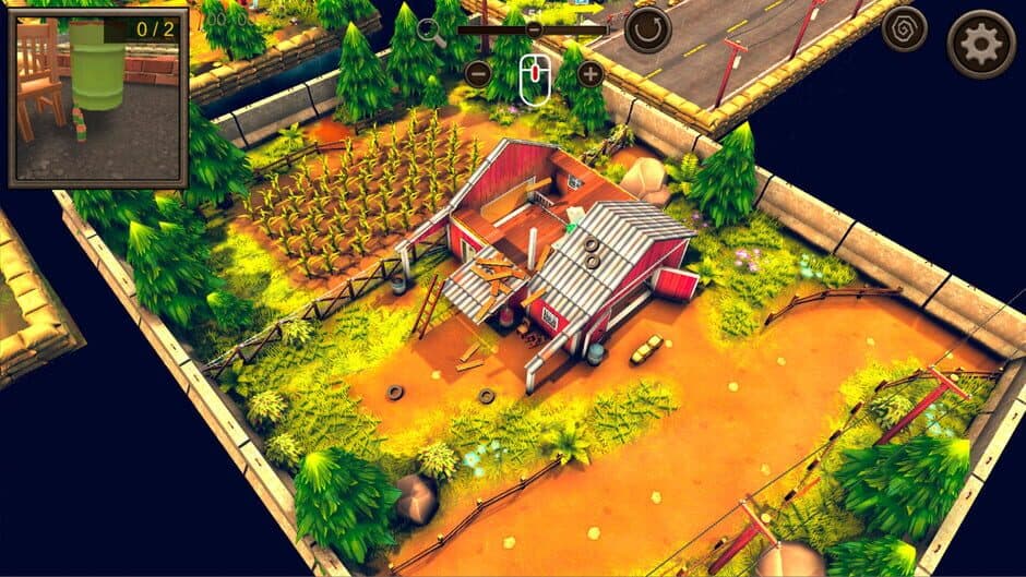 Скриншот 2 из Hidden Post-Apocalyptic 2 Top-Down 3D