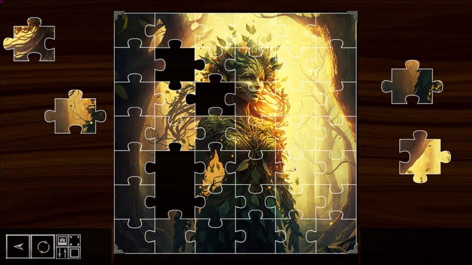 Скриншот 3 из Fantasy Jigsaw Puzzles: Forests